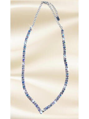 Aroura Borealis Necklace Wedding Gift 19” w/ Adjustable Mom Jewelry for Prom NEW